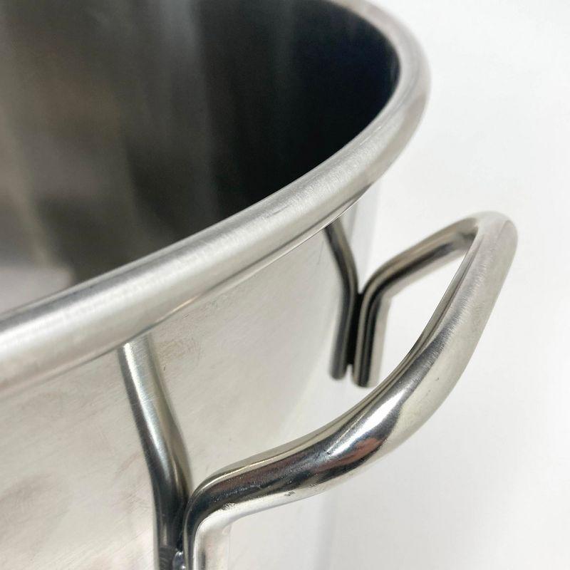 Bayou Classic 36-qt Stainless Stockpot with Basket