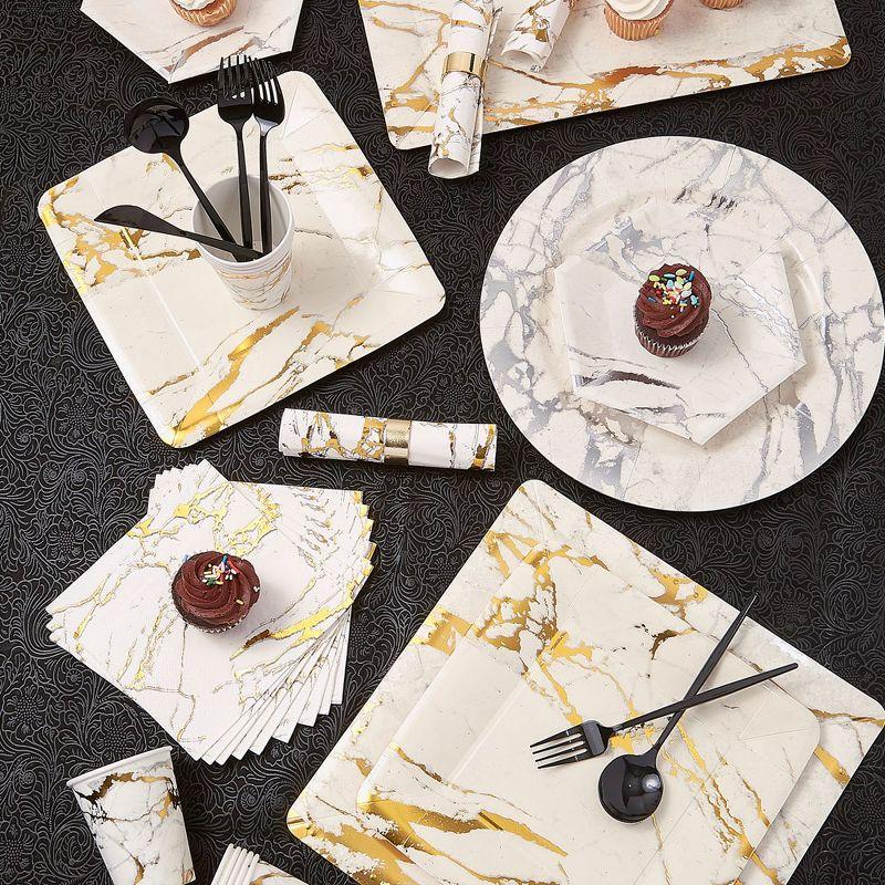 Silver Spoons Abstract Charger