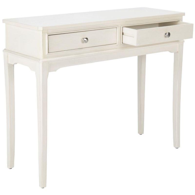 Opal 2 Drawer Console Table - CNS5726A - Off-White - Safavieh