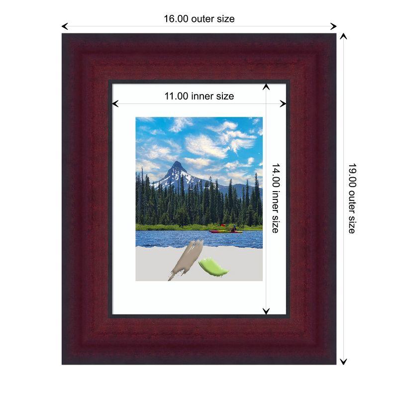 Amanti Art Canterbury Cherry Wood Picture Frame