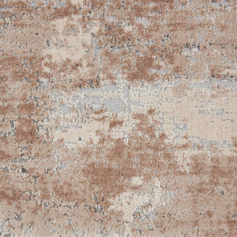 Nourison Rustic Textures Modern Indoor Area Rug Beige 2'2" x 7'6"