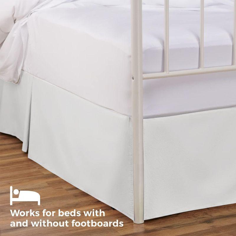 Shopbedding Blissford Tailored Bed Skirt with Split Corner