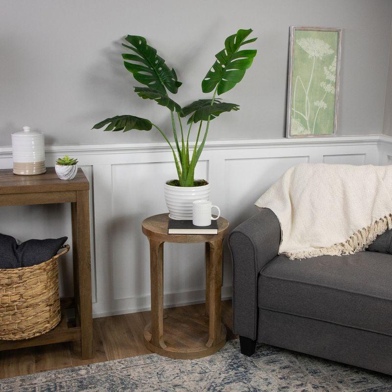 Northlight Seasonal 35'' Faux Monstera Plant Plant in Pot