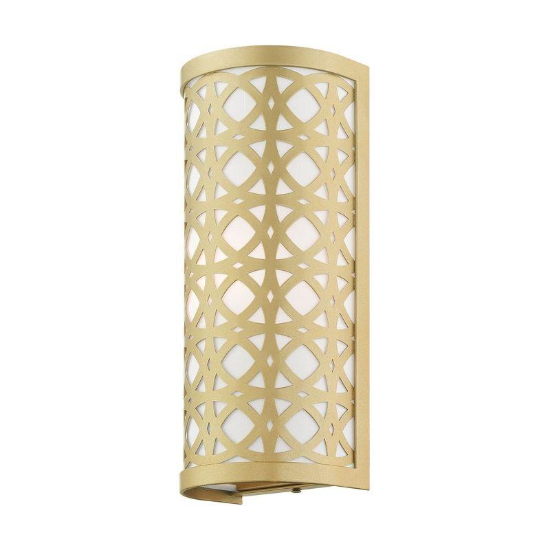 Livex Lighting Calinda 1 - Light Wall Light in  Soft Gold