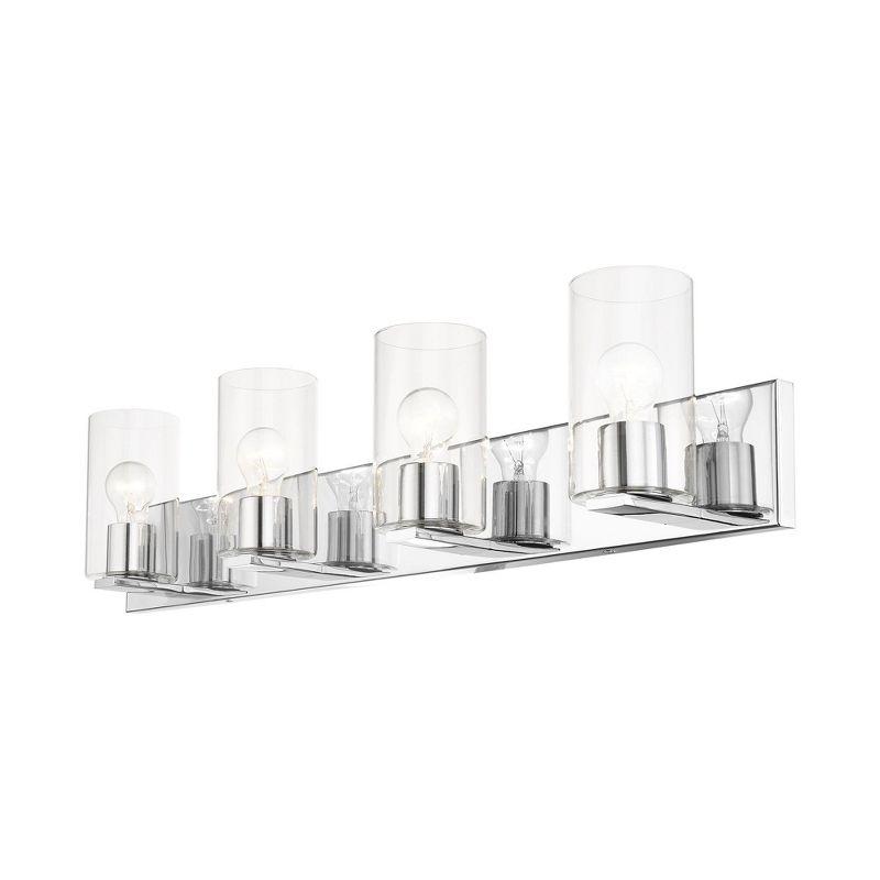 Livex Lighting Zurich 4 - Light Vanity in  Polished Chrome