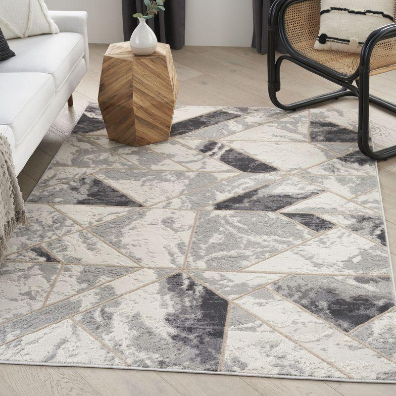 Nourison Elation Contemporary Marble Indoor Rug