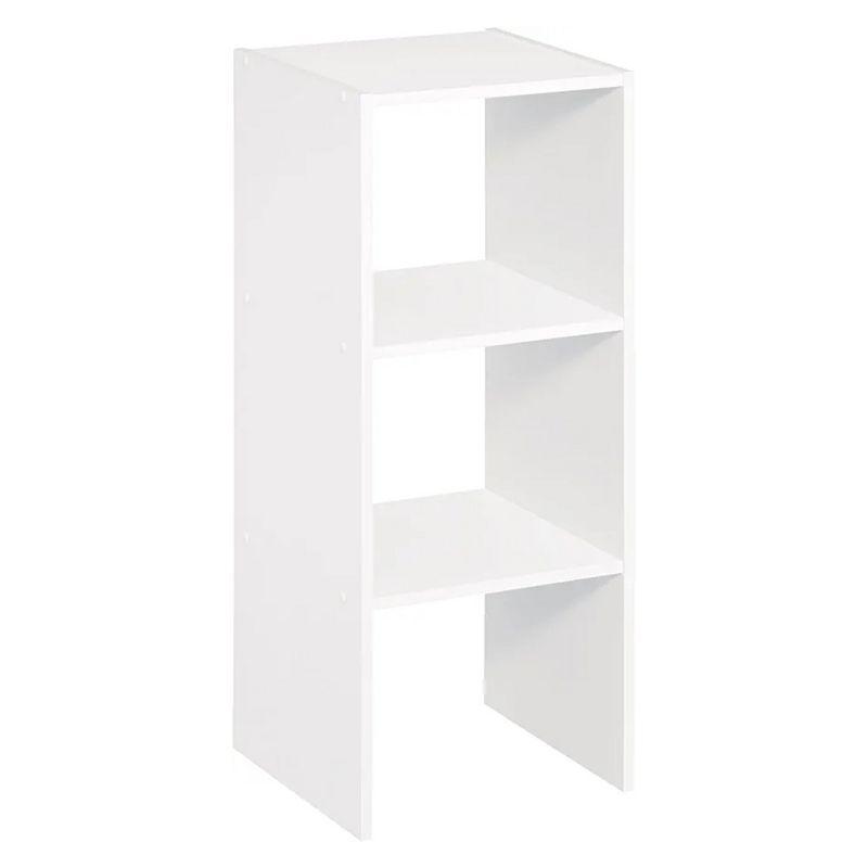 ClosetMaid 8952 Vertical Organizer, Stackable 31 Inch Cubical Storage, Open Shelving Unit for Playrooms or Home Offices, White