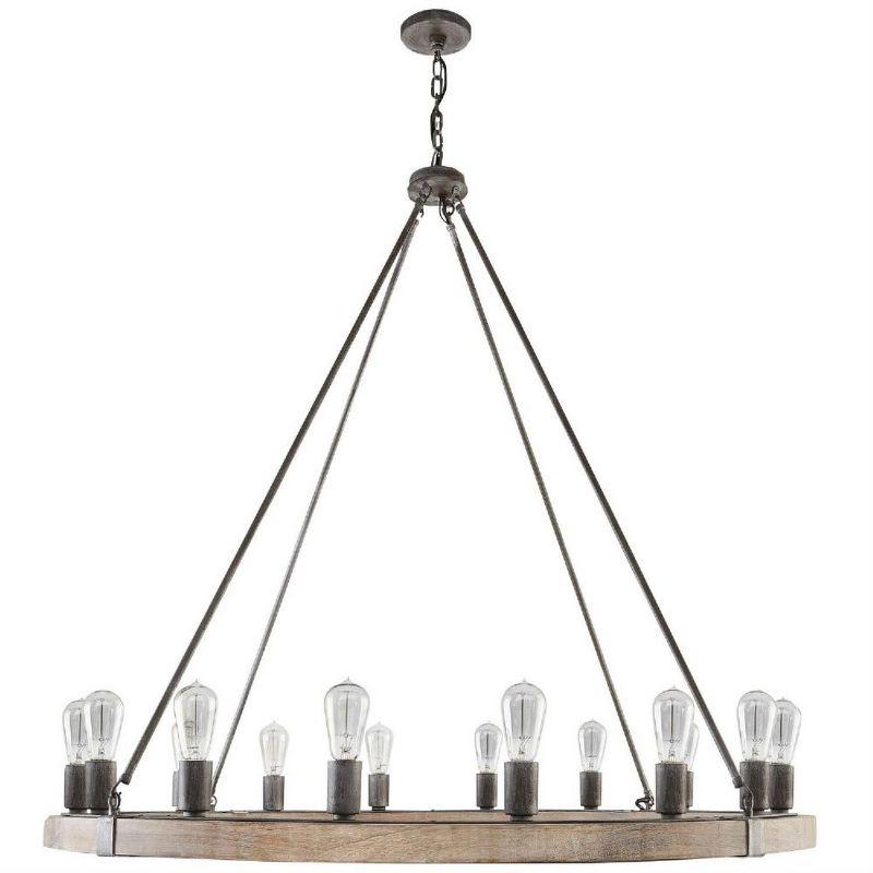 Capital Lighting Austin 16 - Light Chandelier in  Urban Wash