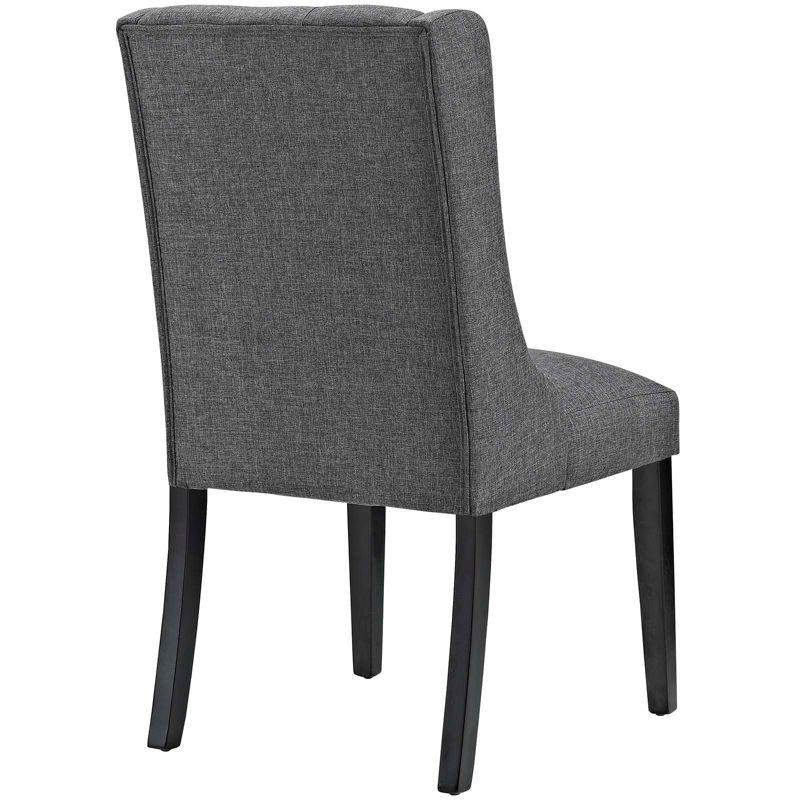 Modway Baronet Button Tufted Fabric Dining Chair