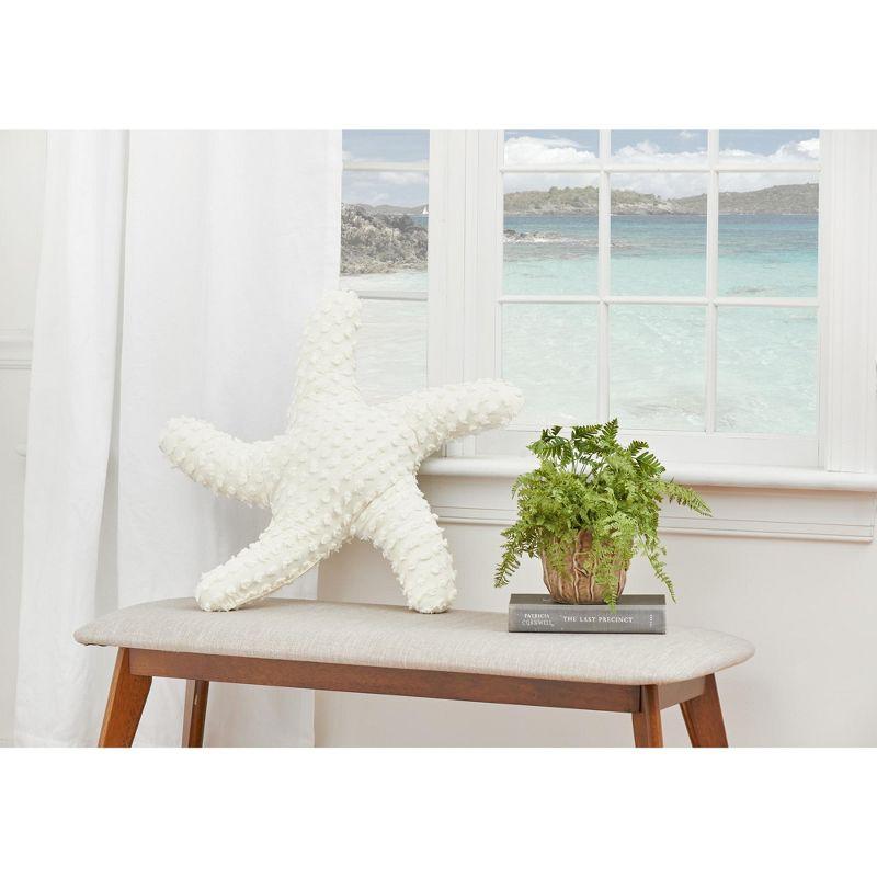 C&F Home 25" Starfish Shaped Coastal Accent Throw Pillow Decor Decoration 25.0 in.