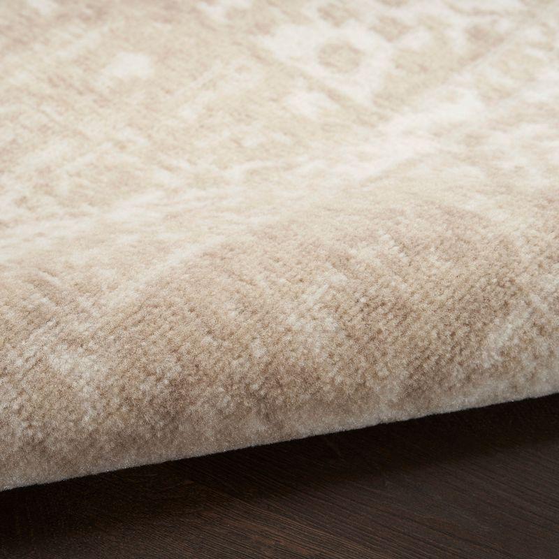Nourison Grafix 6' x 9' Ivory Beige Vintage Indoor Rug