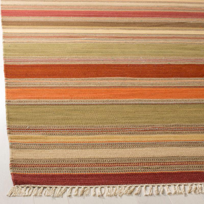 Striped Kilim STK317 Hand Woven Area Rug  - Safavieh