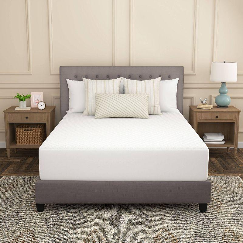 Sealy Twin FLEX Copper Waterproof Machine Washable Fitted Mattress Protector: Knitted Polyester, Fits 18" Depth