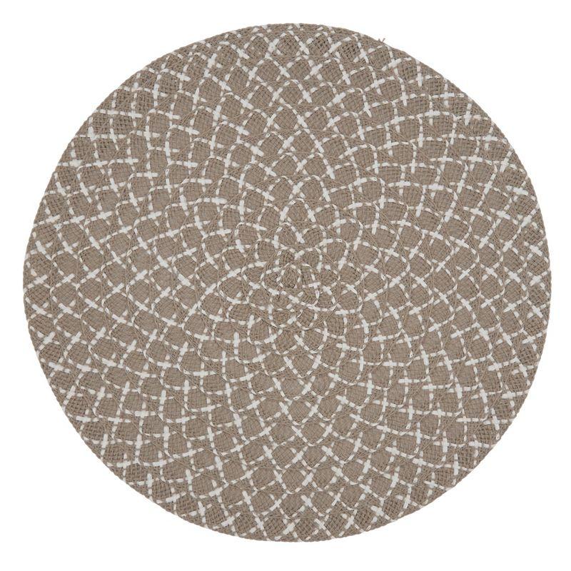 Linneman Geometric Round Placemat