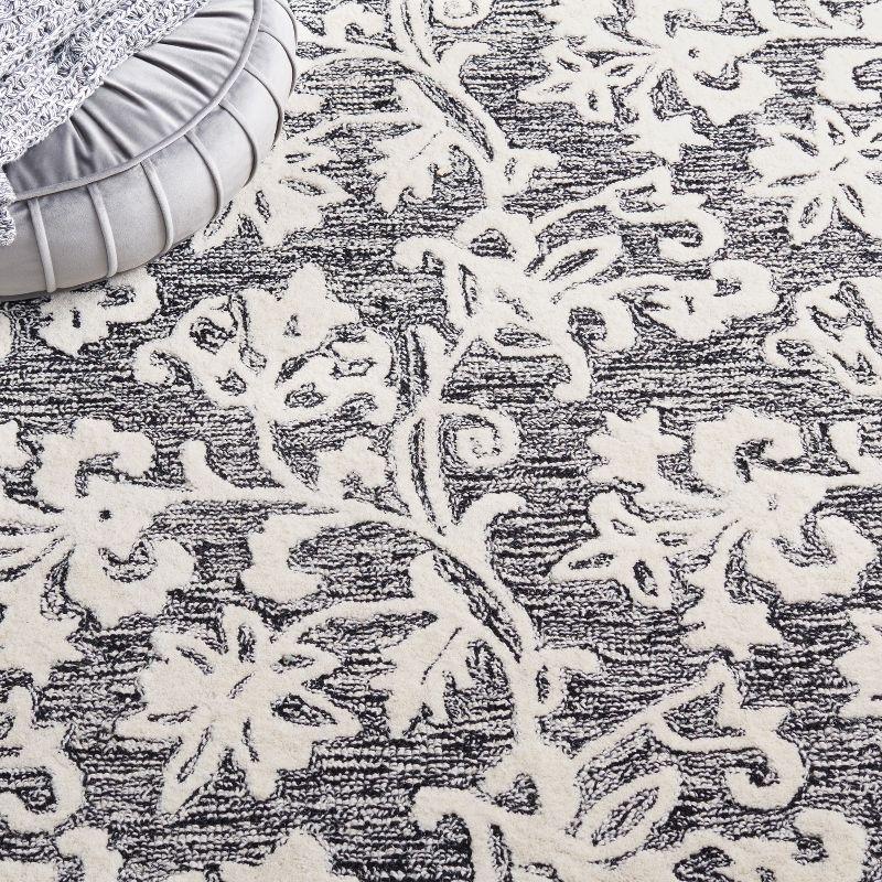 Martha Stewart Rugs Msr Metro Martha Stewart Hand Tufted Wool Pile Floral Rug