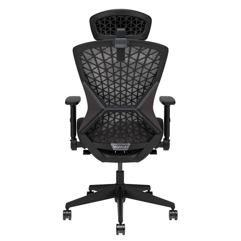 Respawn RESPAWN SPIRE Ergonomic Mesh Office Gaming Chair - High Back Home PC Computer Desk Reclining Gaming Chair, Adjustable Armrests, Adjustable Headrest, Knitted Mesh Back, Cooling Gel Seat