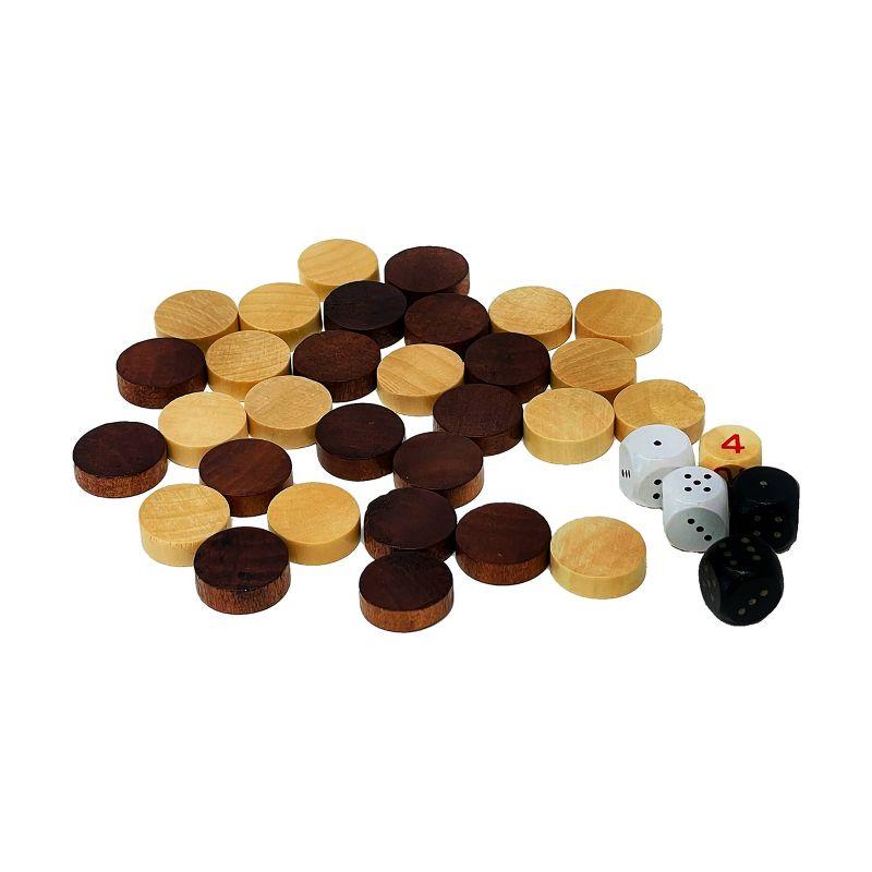 AreYouGame.com AreYouGame.com 11.875'' L Backgammon Game Set