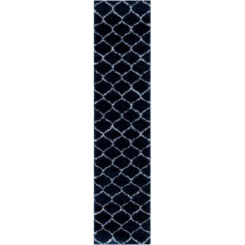 Red Barrel Studio® Tahoe Shag Performance Geometric Rug
