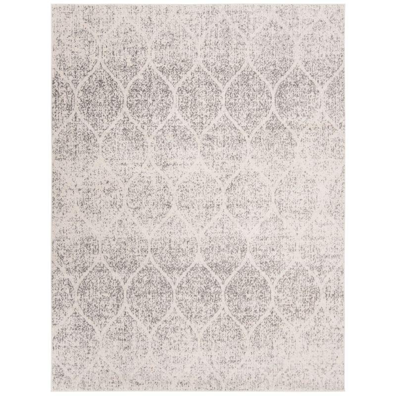 Madison MAD604 Power Loomed Indoor Area Rug - Ivory/Silver - 8'x10' - Safavieh