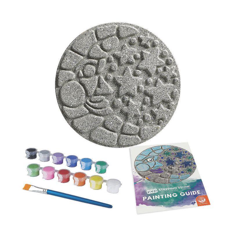 MindWare Paint Your Own Stepping Stone: Moon And Stars - Creative Activities -14 Pieces