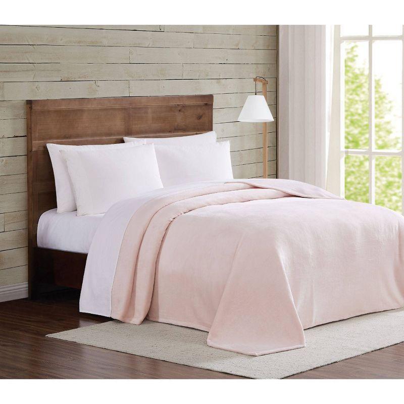 Velvet Plush Bed Blanket - Truly Soft