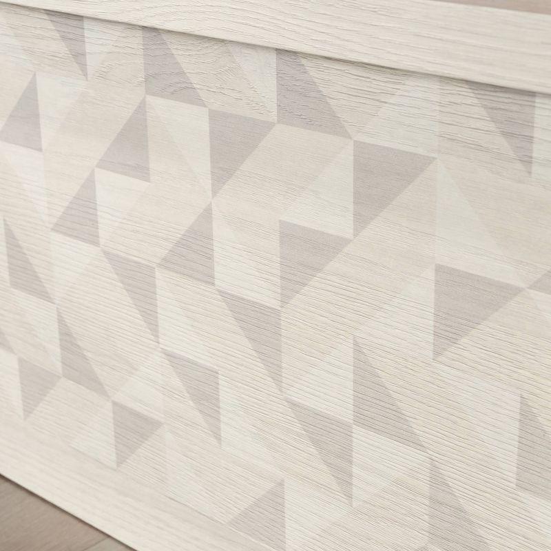 Harvey Park Nightstand with Drawer Glacier Oak - Sauder: 5-Year Warranty, MDF, Laminate Surface, 24" High