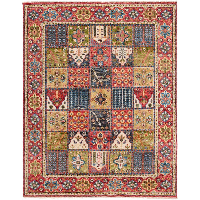 Safavieh Samarkand Hand Knotted 70% Wool And 30% Cotton Southwestern Rug
