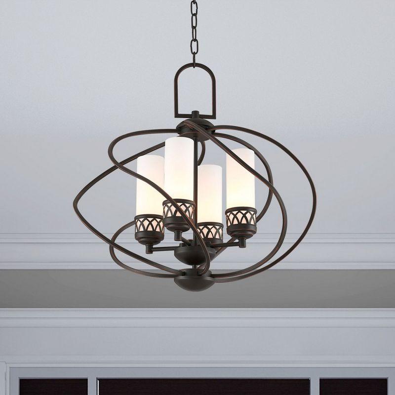 Livex Lighting Westfield 4 - Light Chandelier in  Olde Bronze