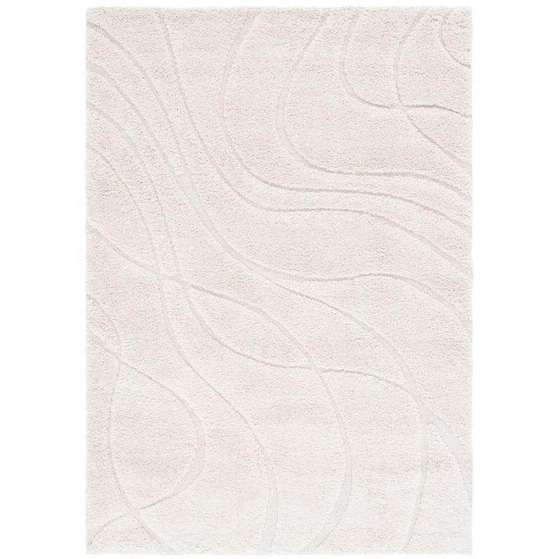 Florida Shag SG471 Power Loomed Area Rug  - Safavieh