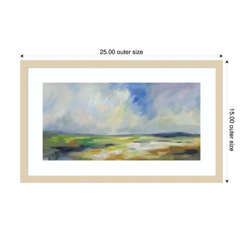 Amanti Art Spring Sky by Silvia Vassileva Wood Framed Wall Art Print