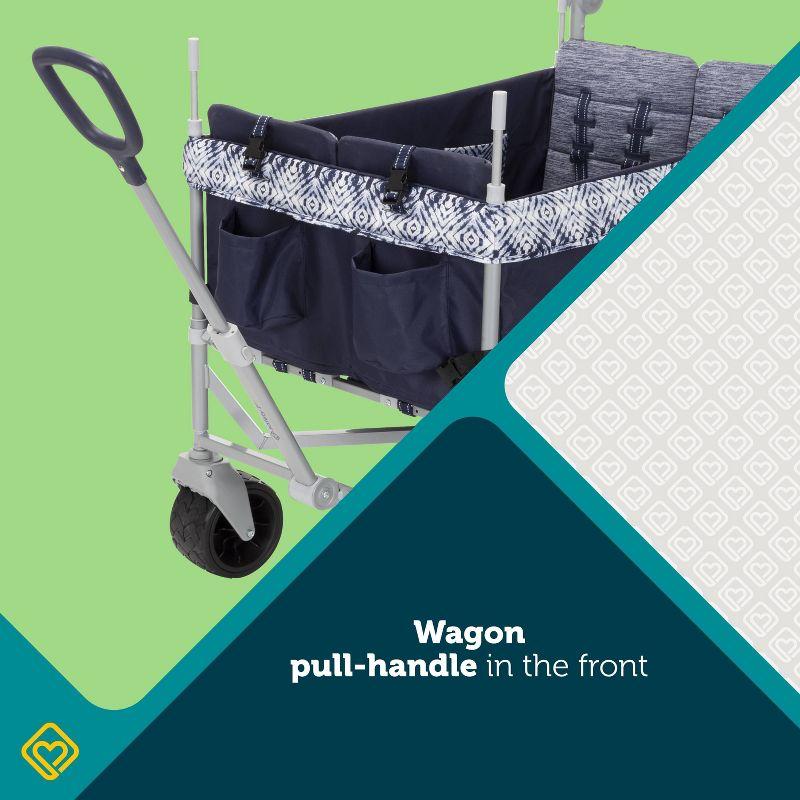 Safety 1st Summit Quad Stroller Wagon - Navy Ink