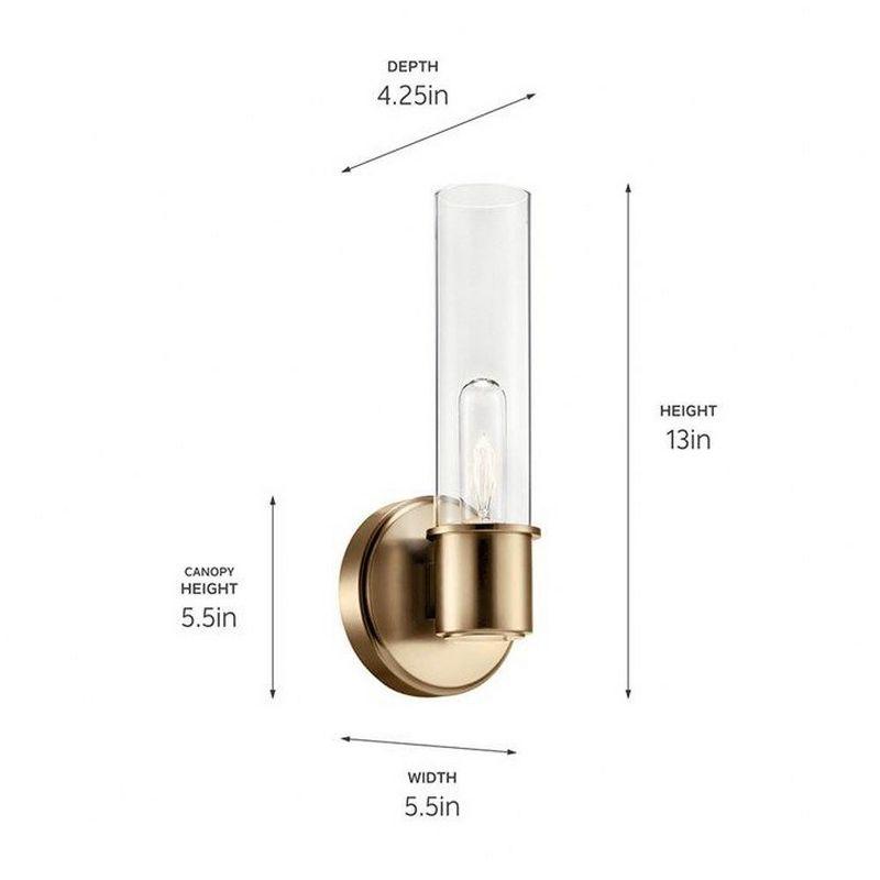 Kichler Lighting Aviv 1 - Light Sconce in  Champagne Bronze