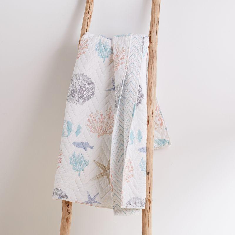 Levtex home Blue Sea Quilted Throw