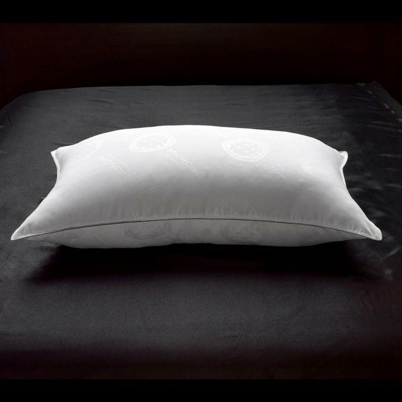 Standard White Down Pillow with MicronOne Technology