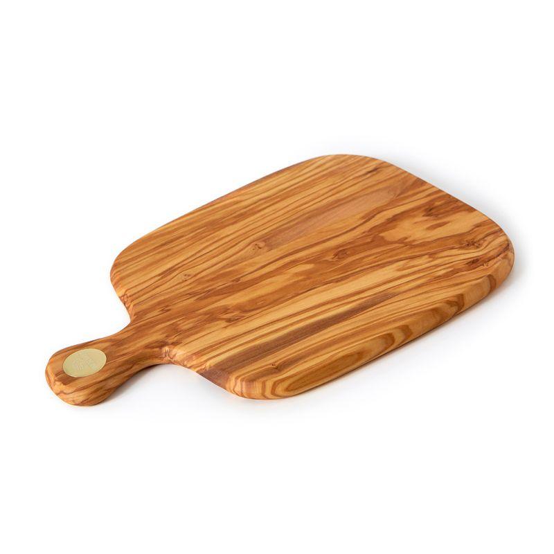 Berard Olivewood Rectangular Cutting Board with Handle