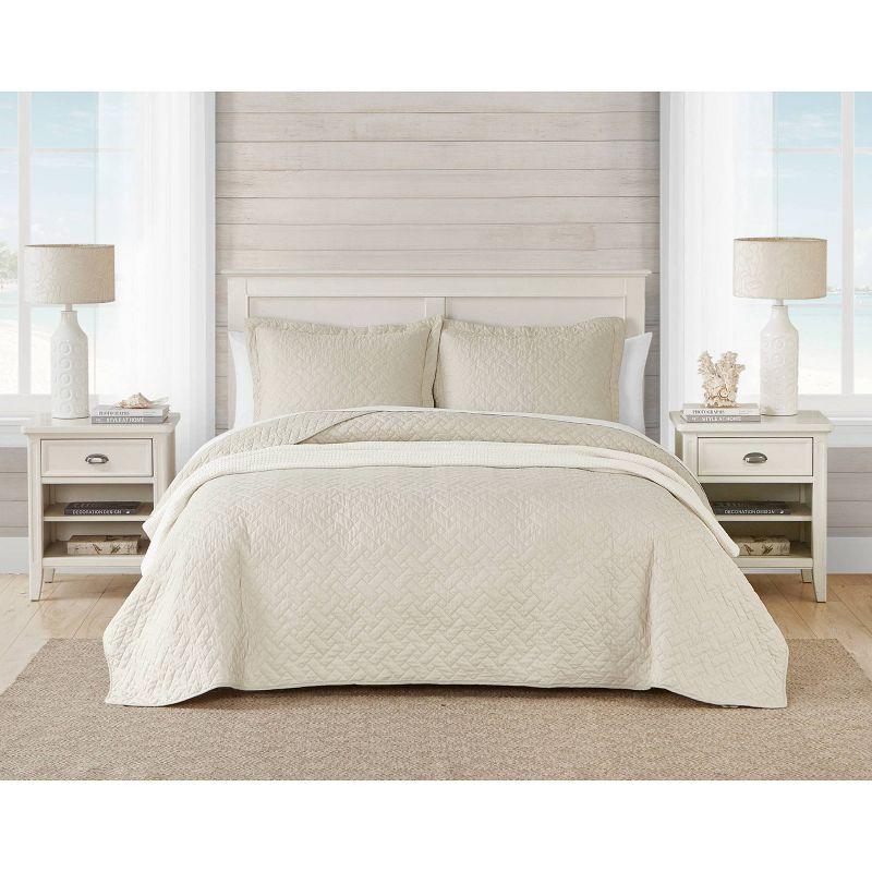 Dune Quilt & Sham Set Beige - Tommy Bahama