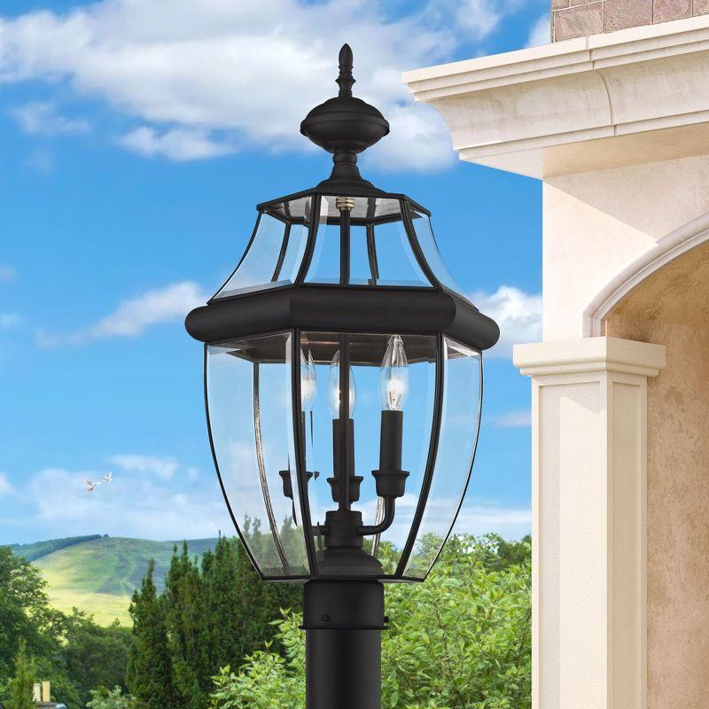 Livex Lighting Monterey 3 - Light Lantern in  Black