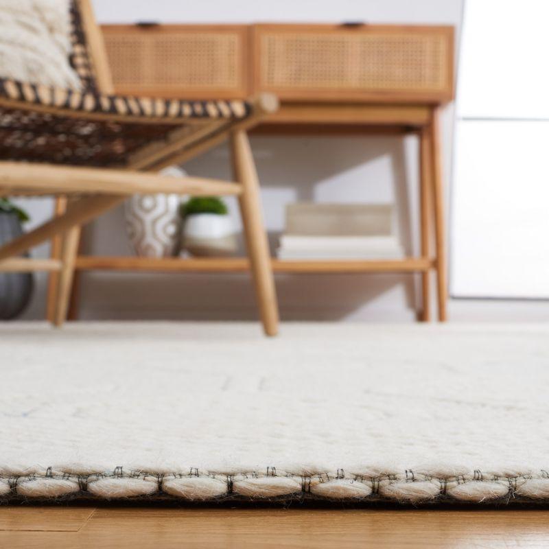 Marbella MRB312 Hand Loomed Indoor Area Rug - Light Blue/Ivory - 5'x8' - Safavieh