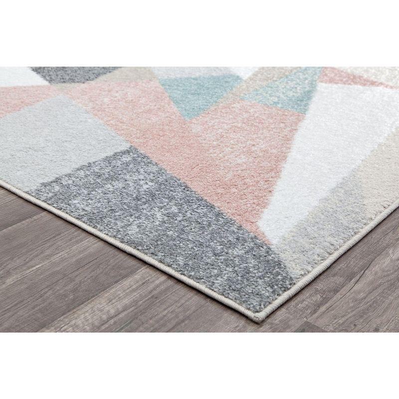 Rugs America Mika Geometric Contemporary Area Rug