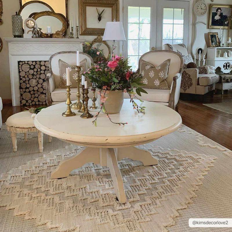 Hauteloom Rosales Cream High&Low Area Rug