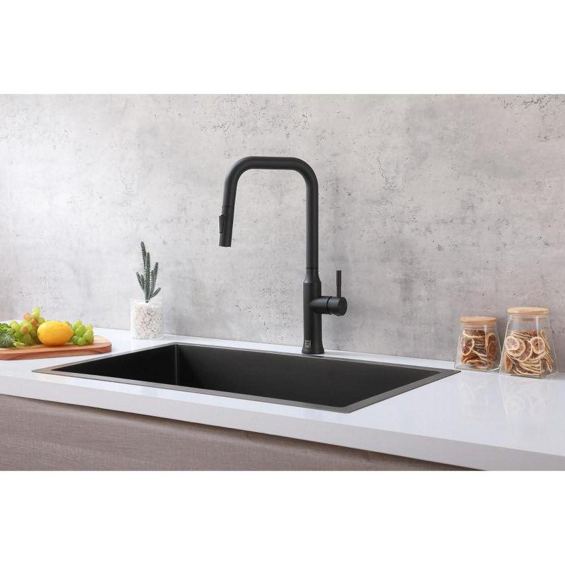 Elegant Lighting Noor Pull Down Kitchen Faucet