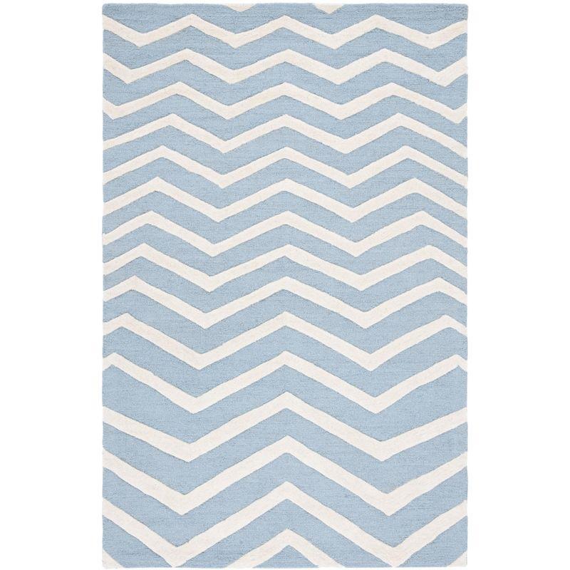 Cambridge CAM714 Tufted Indoor Area Rug - Blue/Ivory - 8'x10' - Safavieh
