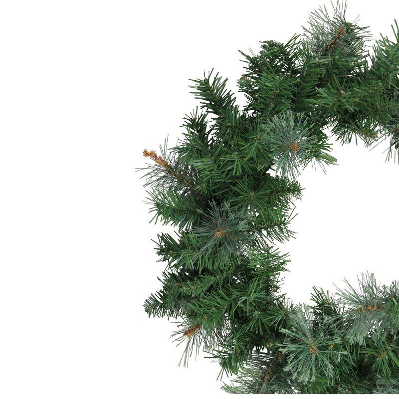 Mixed Cashmere Pine Artificial Christmas Wreath - 24-Inch Unlit