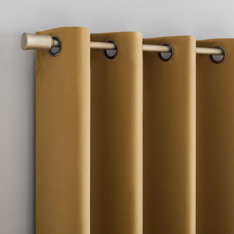 Oslo Theater Grade Extreme 100% Blackout Grommet Curtain Panel