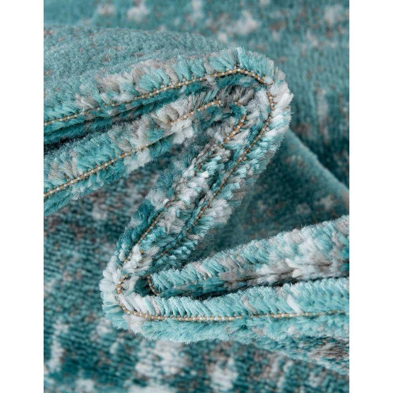 Unique Loom 9' 0 x 12' 0 Sofia Casino Turquoise Area Rug