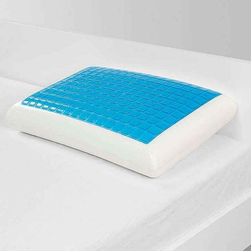Home Mart Goods Queen Size Cooling Gel Soft Comfortable Memory Foam Pillow