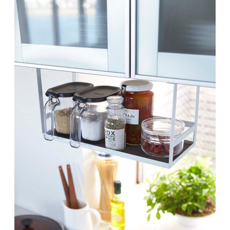 Yamazaki Home Yamazaki Home Under Shelf Spice Rack And Organizer For Kitchen Cabinets, Steel, Undershelf