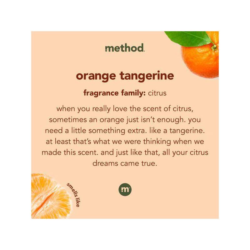 Method Mandarin Orange Cleaning Products Daily Granite Spray Bottle - 28 fl oz