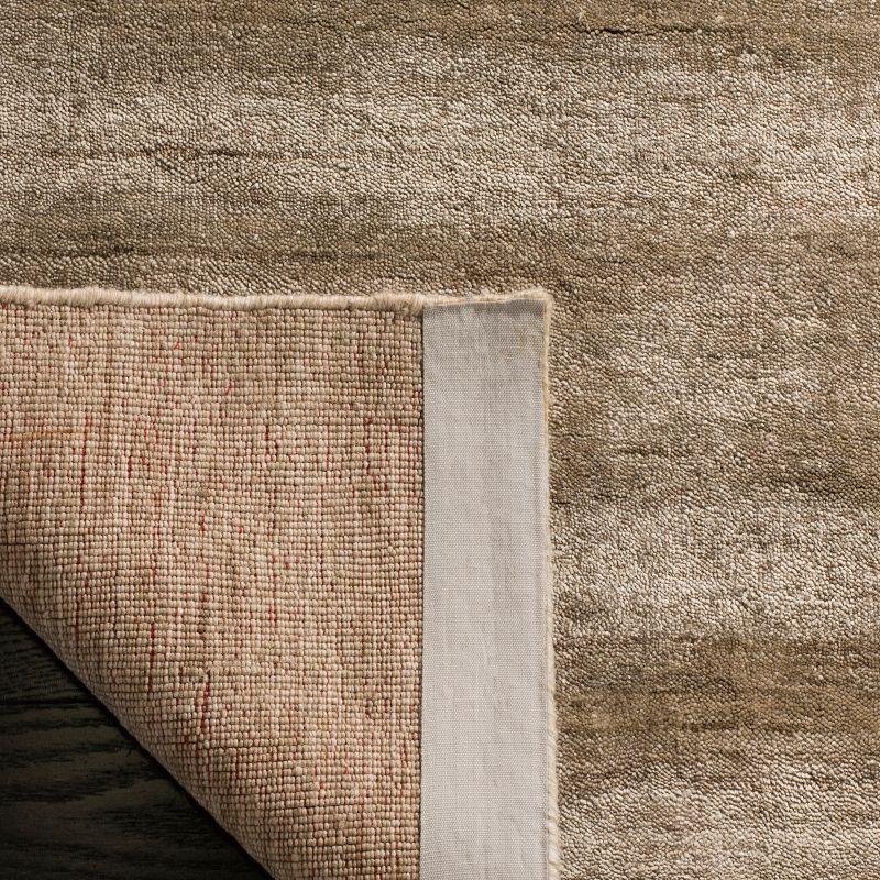 Jessup Hand Loomed 80% Art Silk And 20% Cotton Solid Color Rug