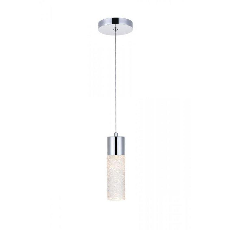 Elegant Lighting Constellation 1 light Chrome LED Pendant